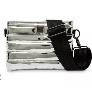 THINK ROYLN Silver Crossbody Bag